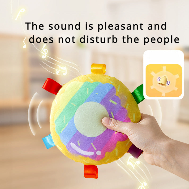 Cartoon Plush Flying Disc Pet Toy Durable Outdoor Training Flyer