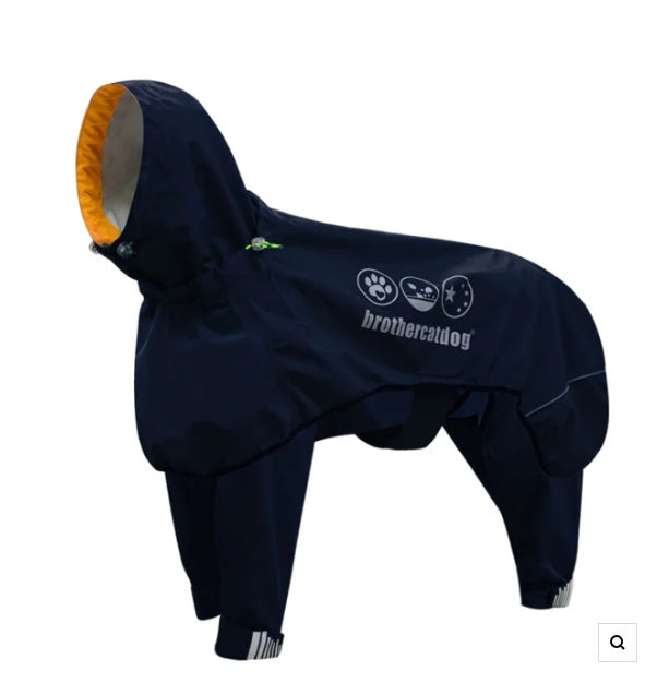 Four-Legged Waterproof Pet Raincoat Poncho