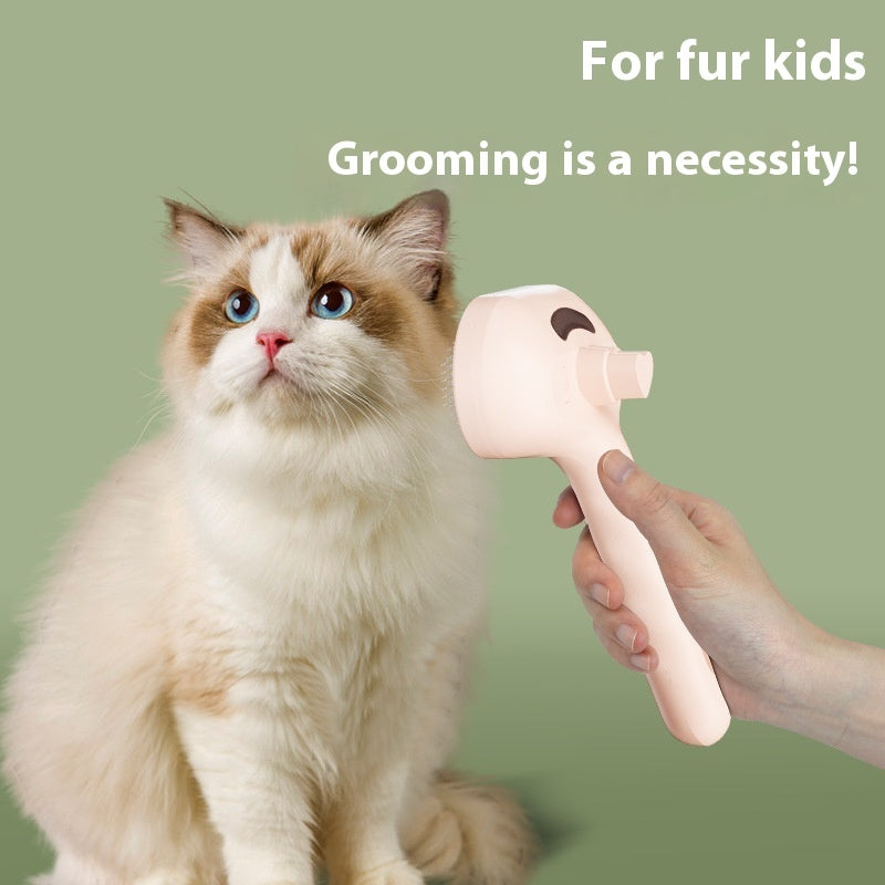 Pet Spray Hair Comb Grooming and Dematting Brush