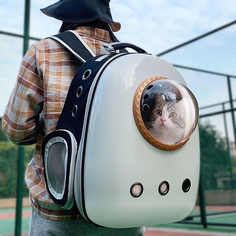Plus Size Space Capsule Pet Backpack For Travel And Comfort