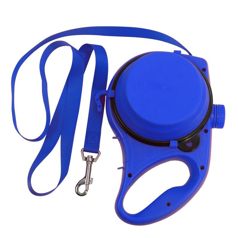 Portable 3 In 1 Pet Water Bottle With Leash