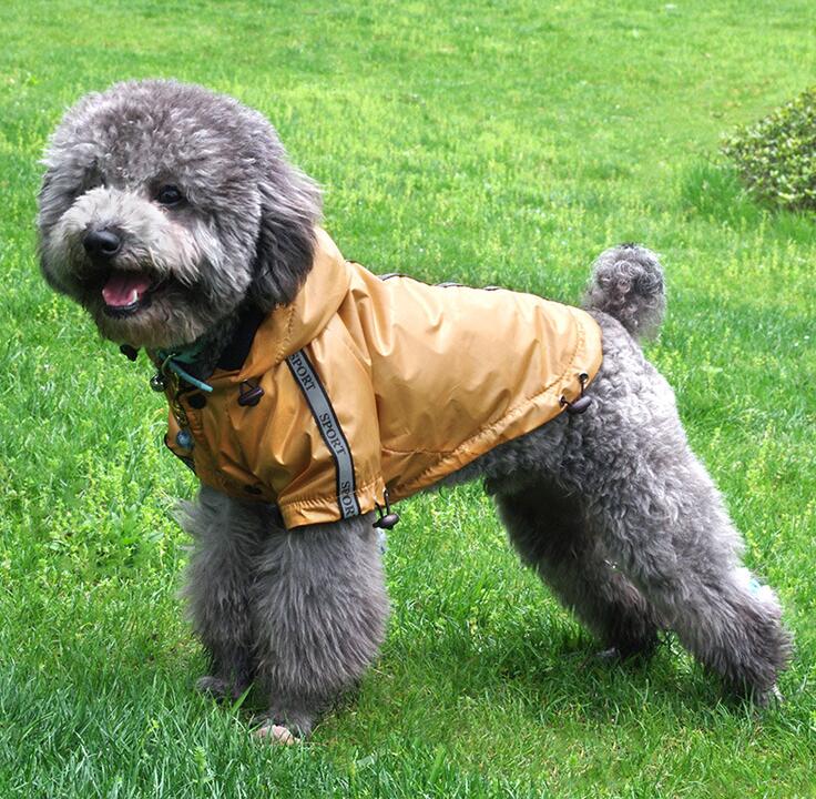 Waterproof Hooded Warm Pet Raincoat