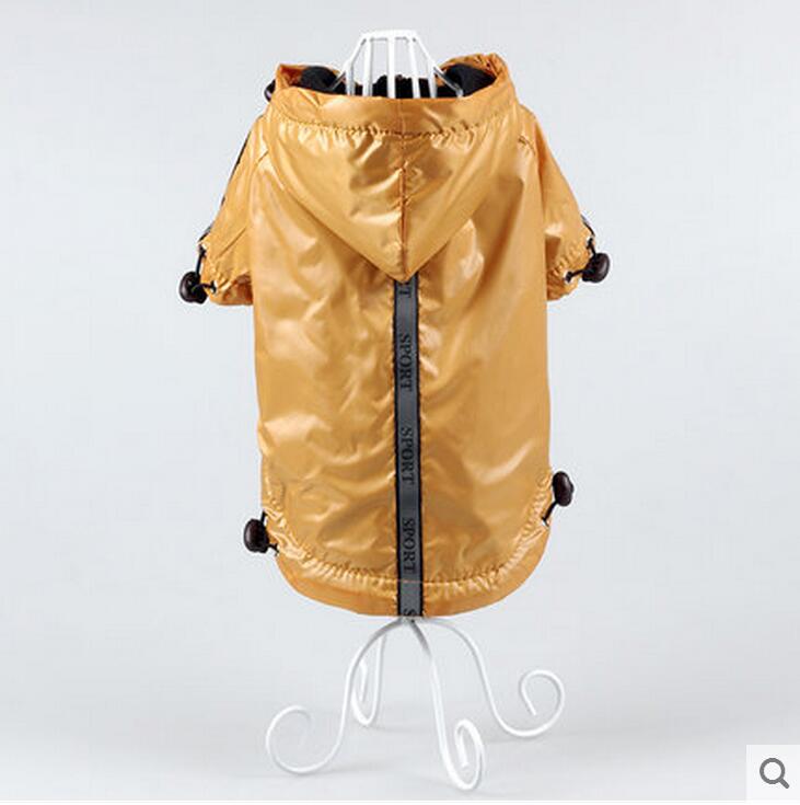 Waterproof Hooded Warm Pet Raincoat