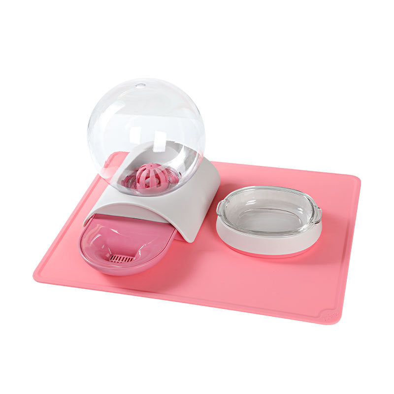 Pet Feeding And Watering Dispenser System