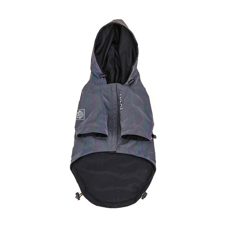 Rainproof Hooded Pet Jacket For Small And Medium Pets