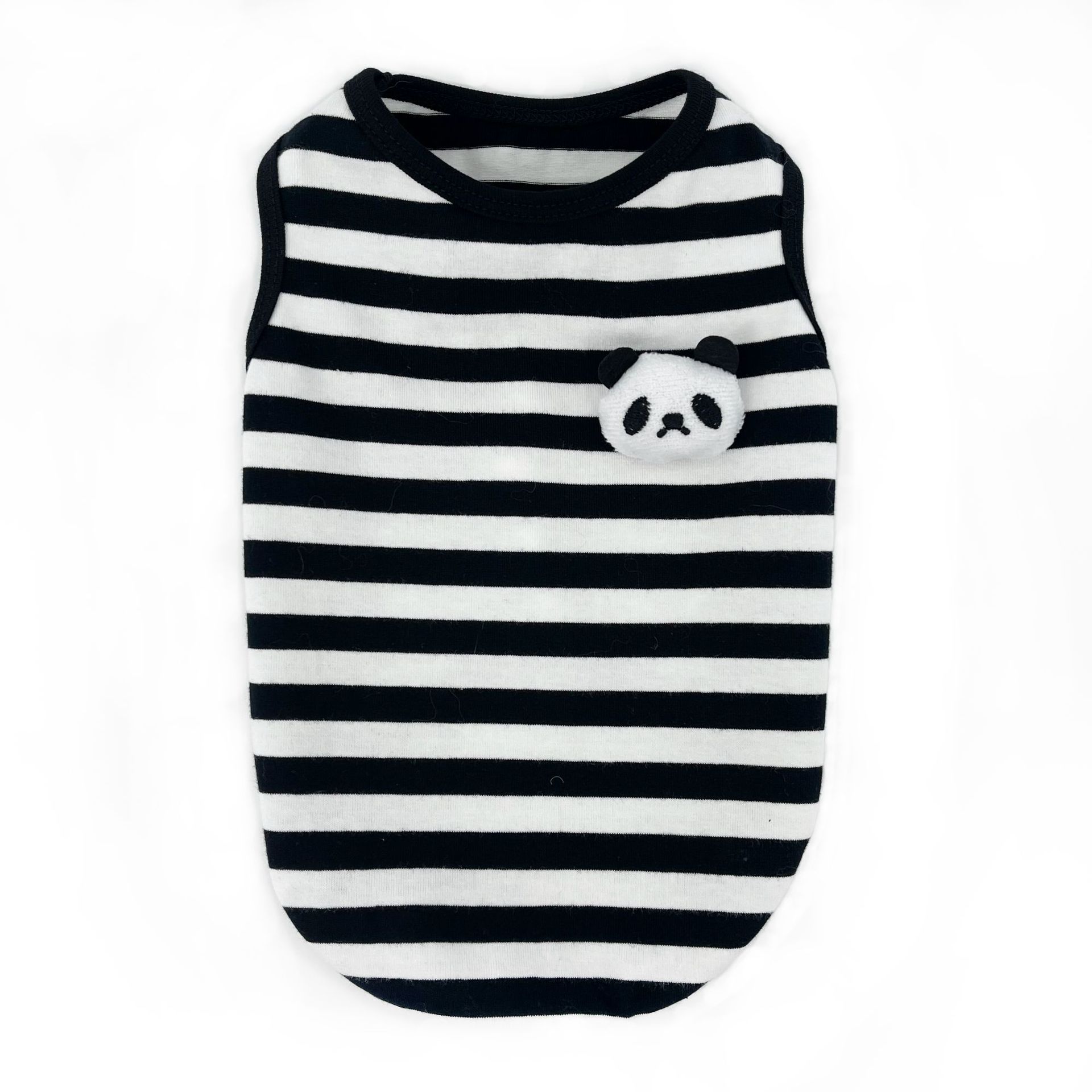 Striped Pet Vest Clothing For Small Pets