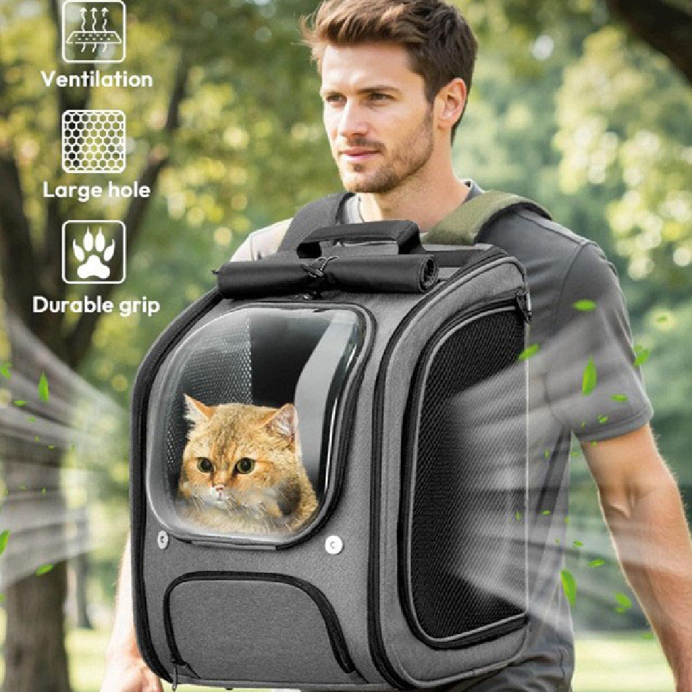 Portable Fashion Pet Backpack Suitable For Travel And Outdoor Use