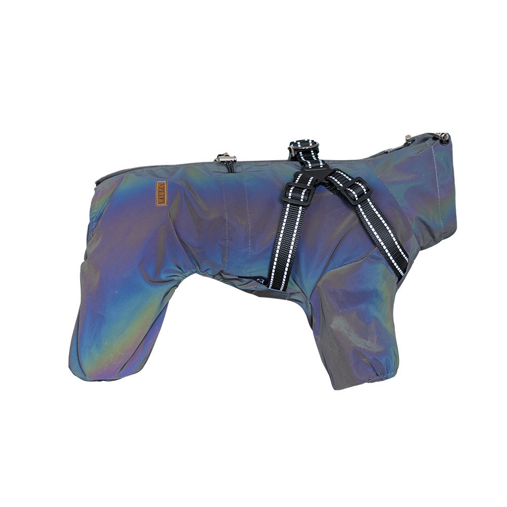 Fashion One-Piece Pet Raincoat