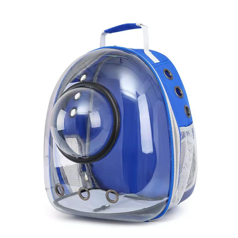 Pet Transparent Skylight Breathable Large Capacity Backpack Bag