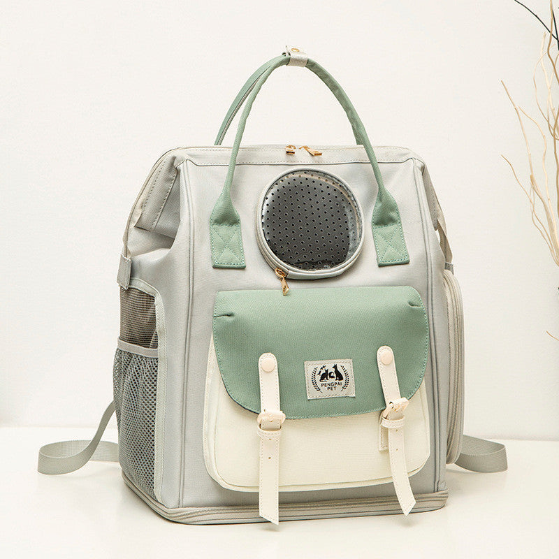 Large Capacity Breathable Portable Pet Backpack Bag