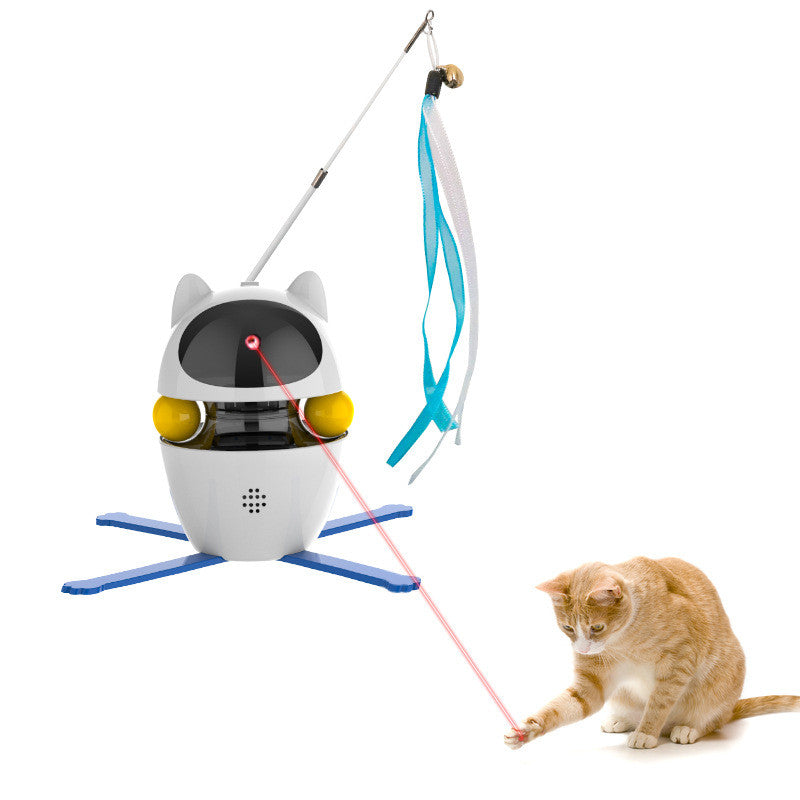 Automatic Smart Pet Toy Stick And Spill Ball Set