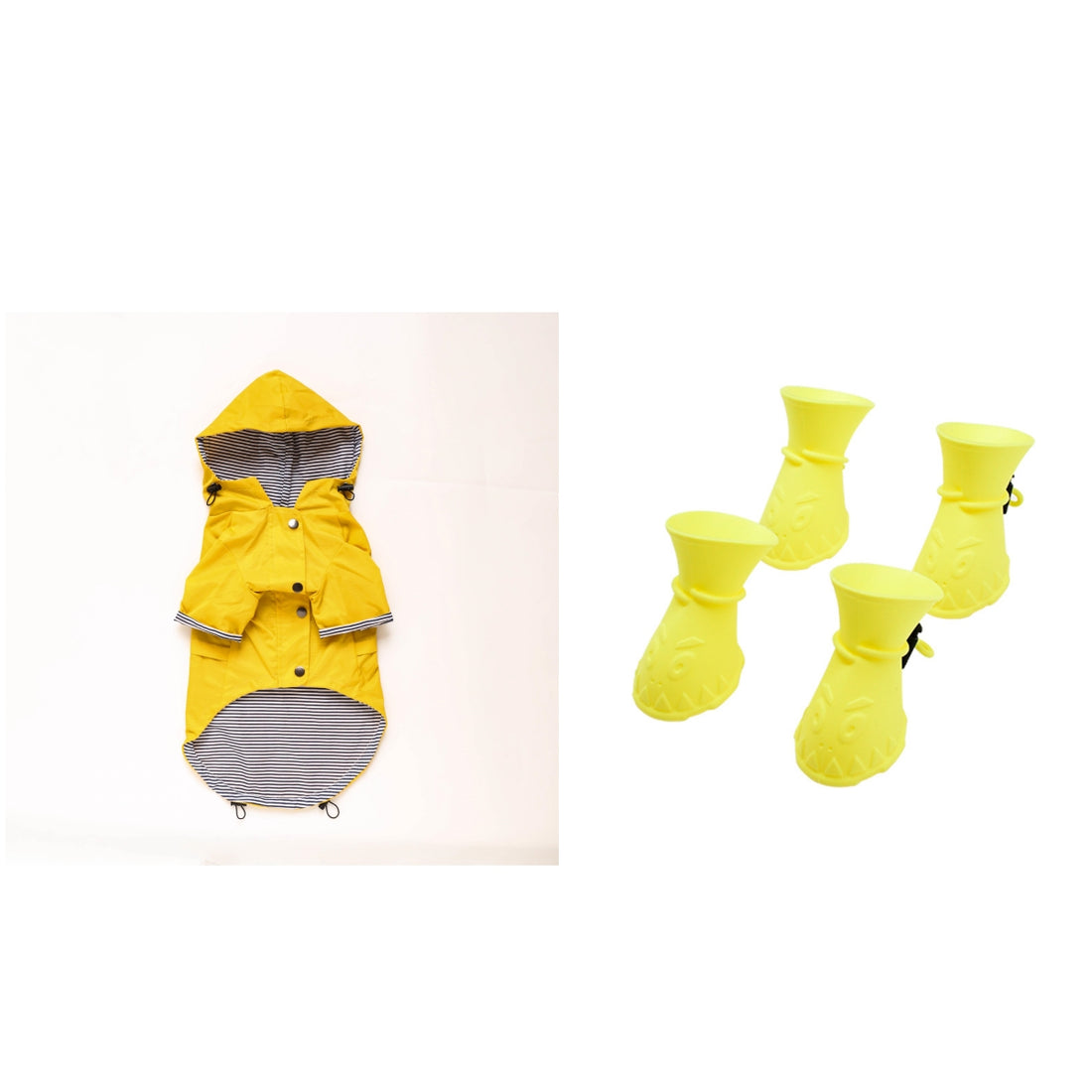 Waterproof Pet Raincoat Clothing Set