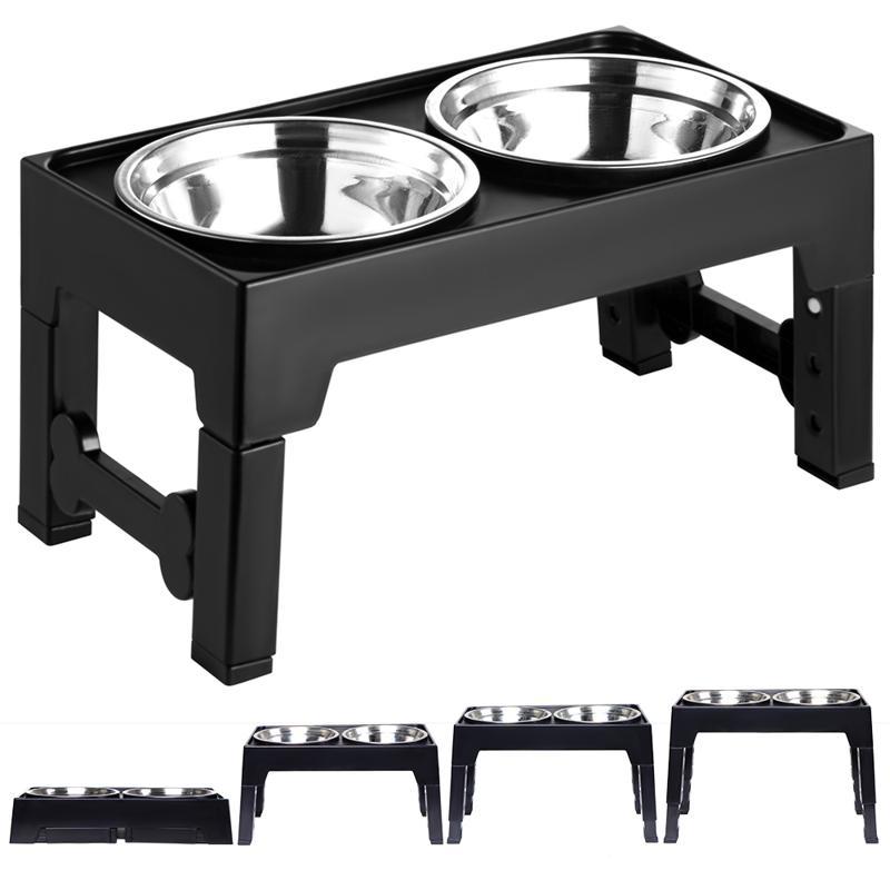 Elevated Anti Spill Pet Feeding Bowl For Medium Large Pets