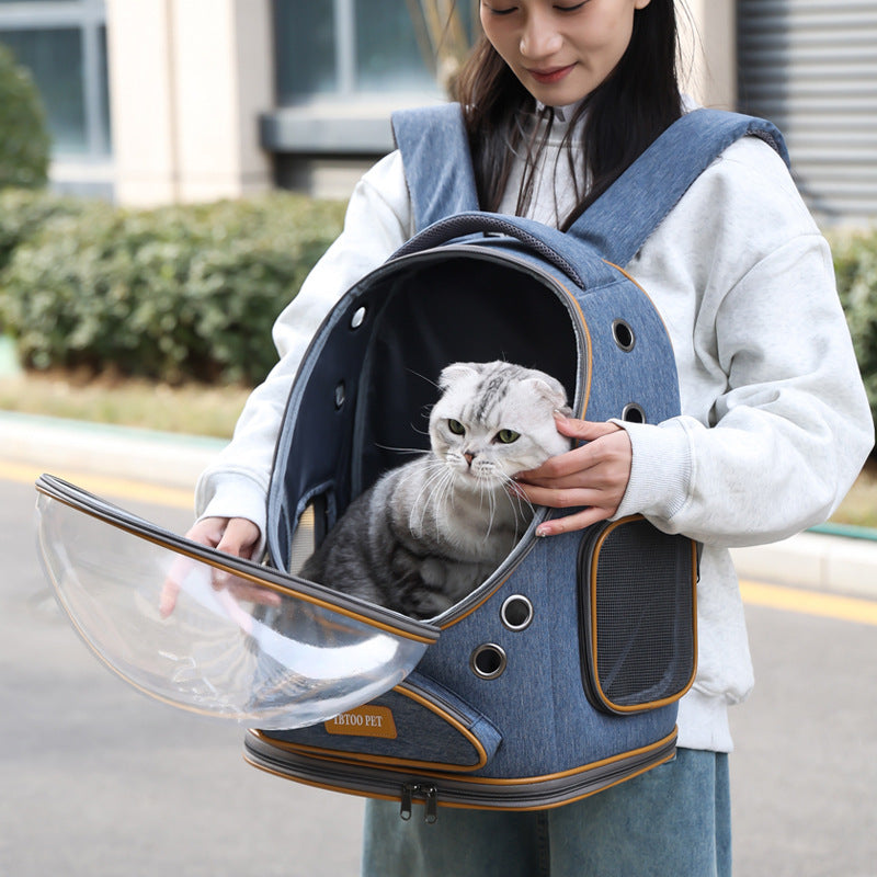Transparent Large Capacity Pet Portable Backpack