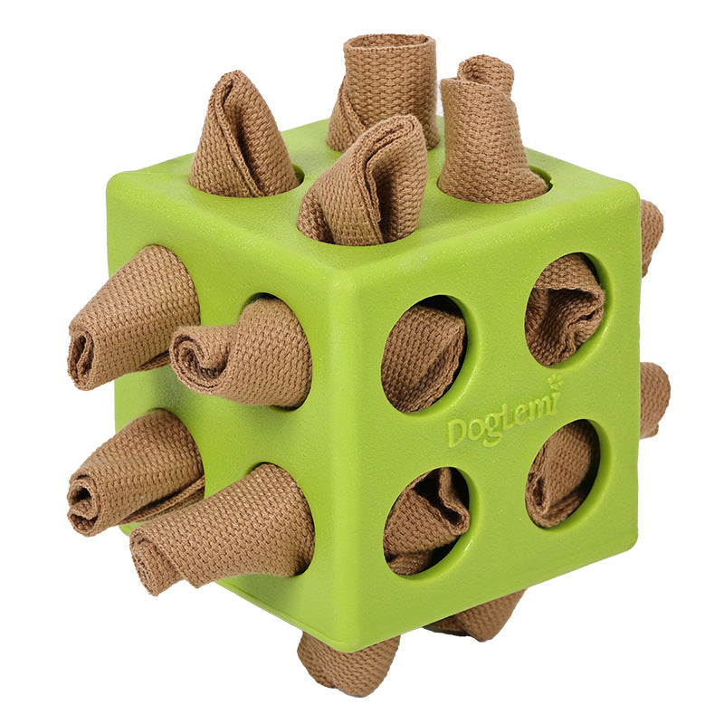 Long Lasting Educational Pet Cube Toy For Dental Care