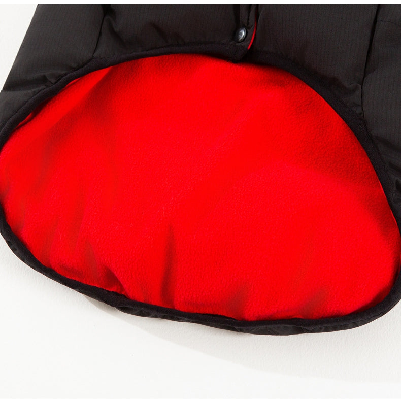 Trendy Thick Warm Cotton Padded Pet Vest With Pocket