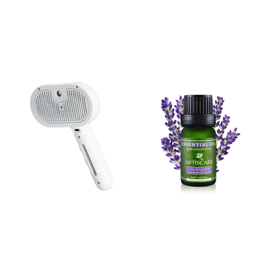 Pet Spray Hair Comb Grooming and Dematting Brush