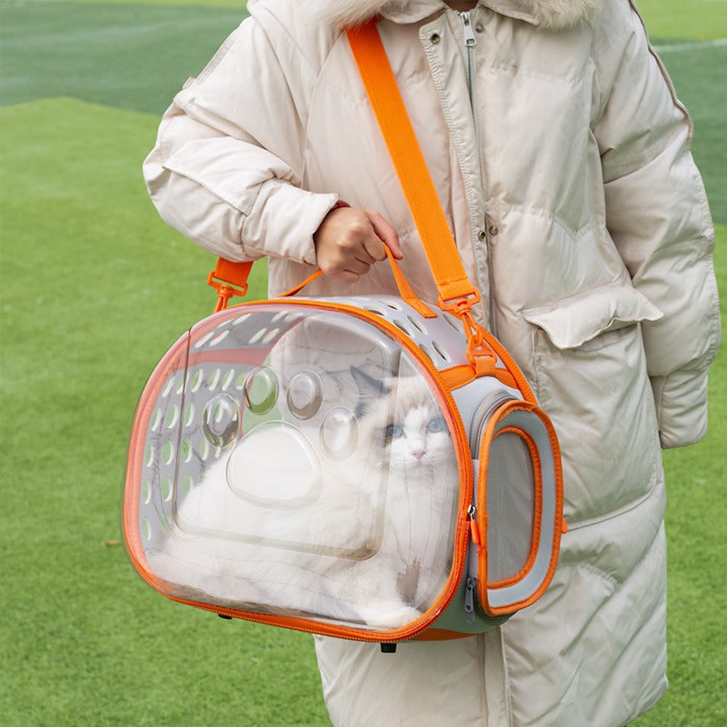 Transparent Pet Carrier Space Capsule Backpack For Travel