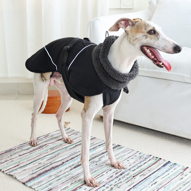 Warm Cotton Padded Pet Clothes For Autumn And Winter