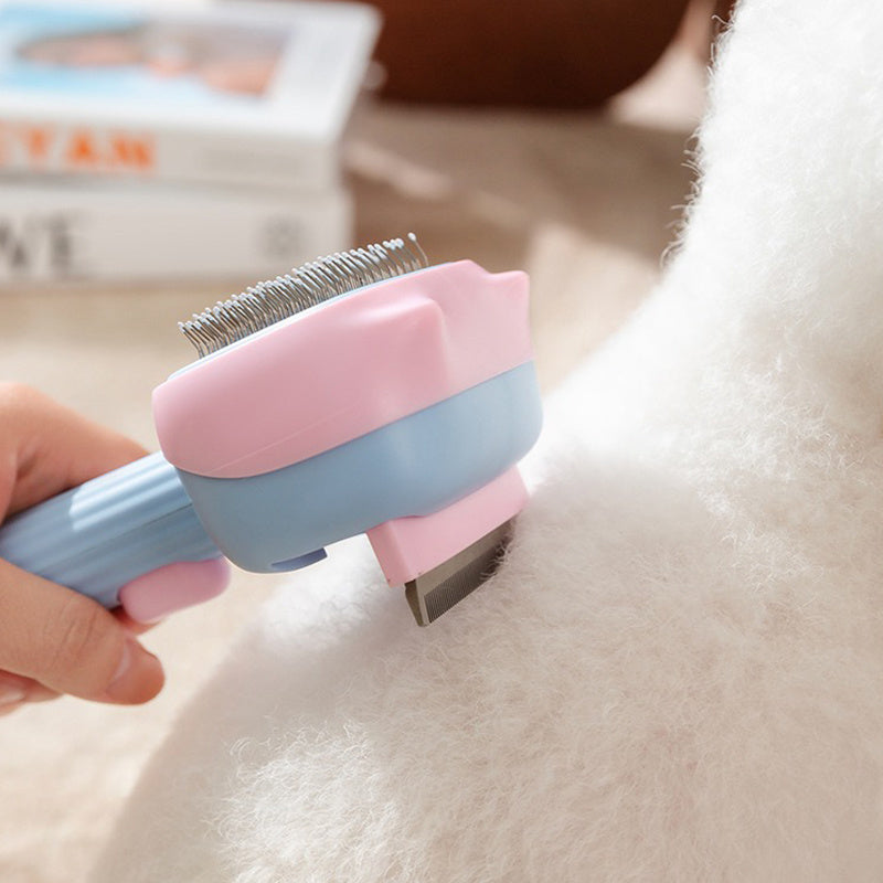 Pet Grooming Brush for Deshedding, Dematting, and Reducing Shedding