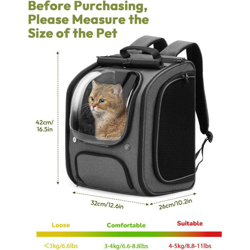 Portable Fashion Pet Backpack Suitable For Travel And Outdoor Use