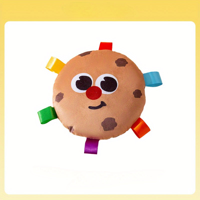 Cartoon Plush Flying Disc Pet Toy Durable Outdoor Training Flyer