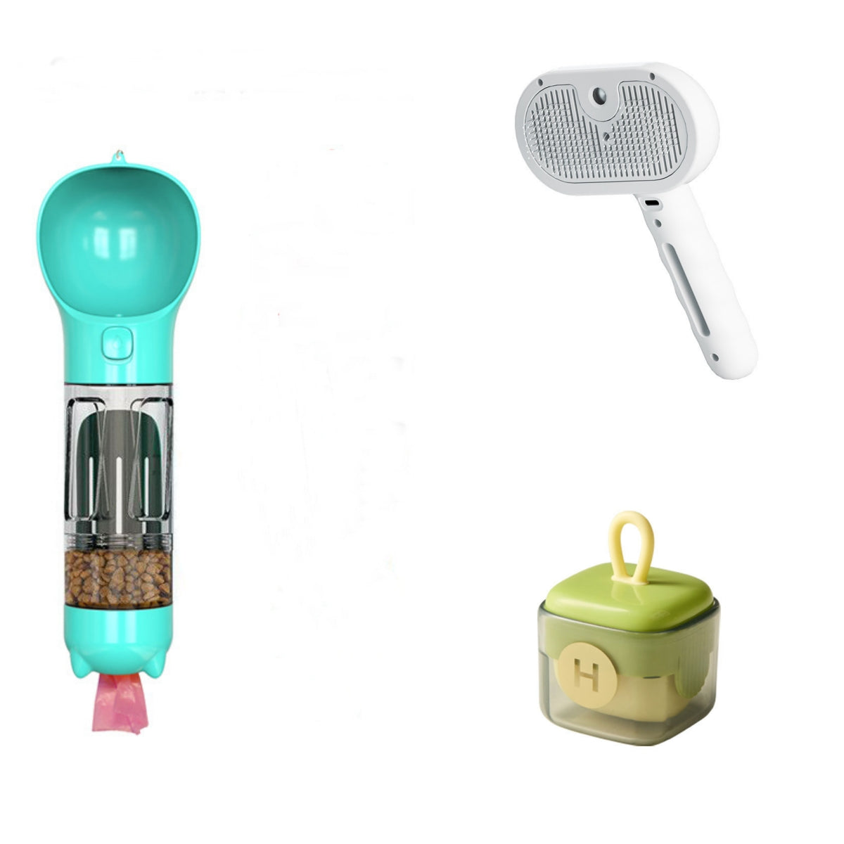 Pet Spray Hair Comb Grooming and Dematting Brush