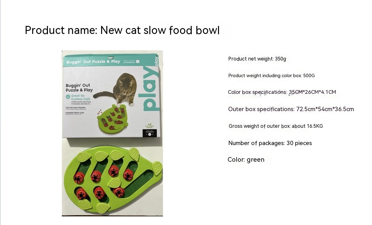 Christmas Themed Slow Feeding Pet Bowl For Healthy Eating