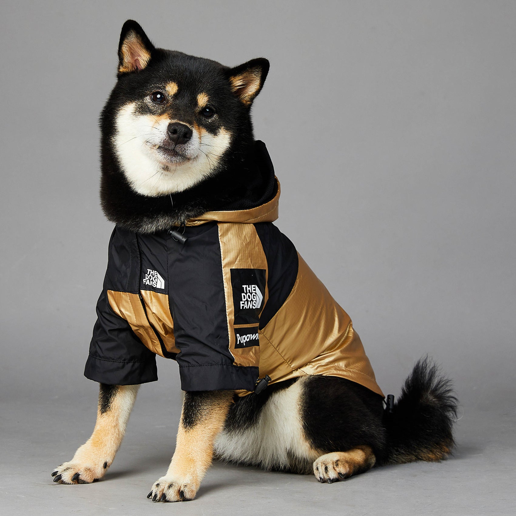 Large Size Pet Raincoat Jacket
