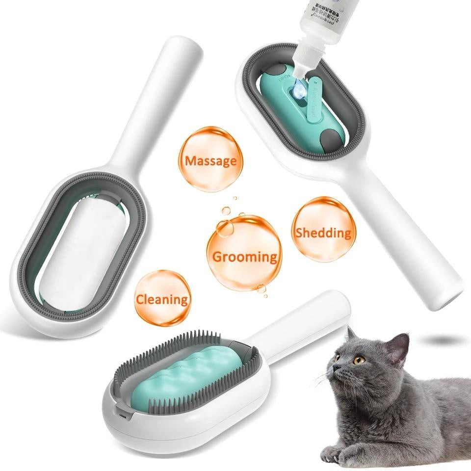 Pet Dematting Grooming Brush for Hair Removal