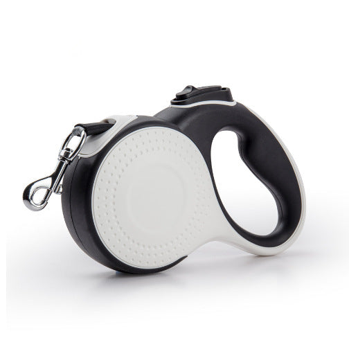 Automatic Retractable Pet Leash With Built In Waste Bag Dispenser