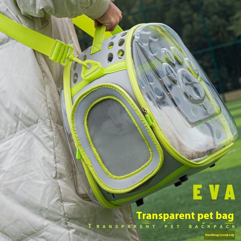 Transparent Pet Carrier Space Capsule Backpack For Travel