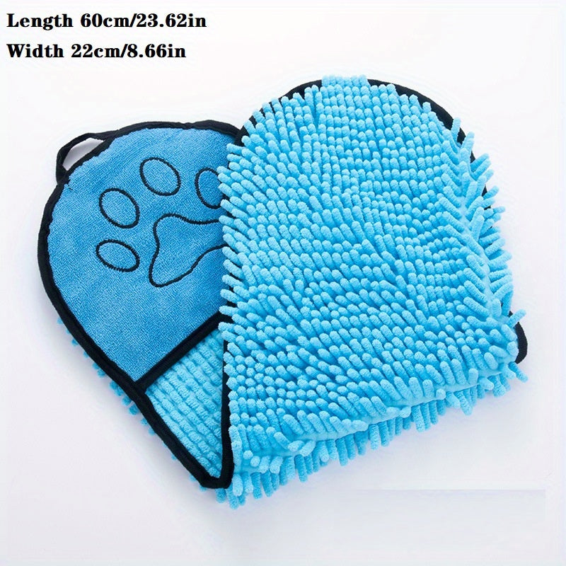 Super Absorbent Microfiber Pet Bath Towel Quick-Dry