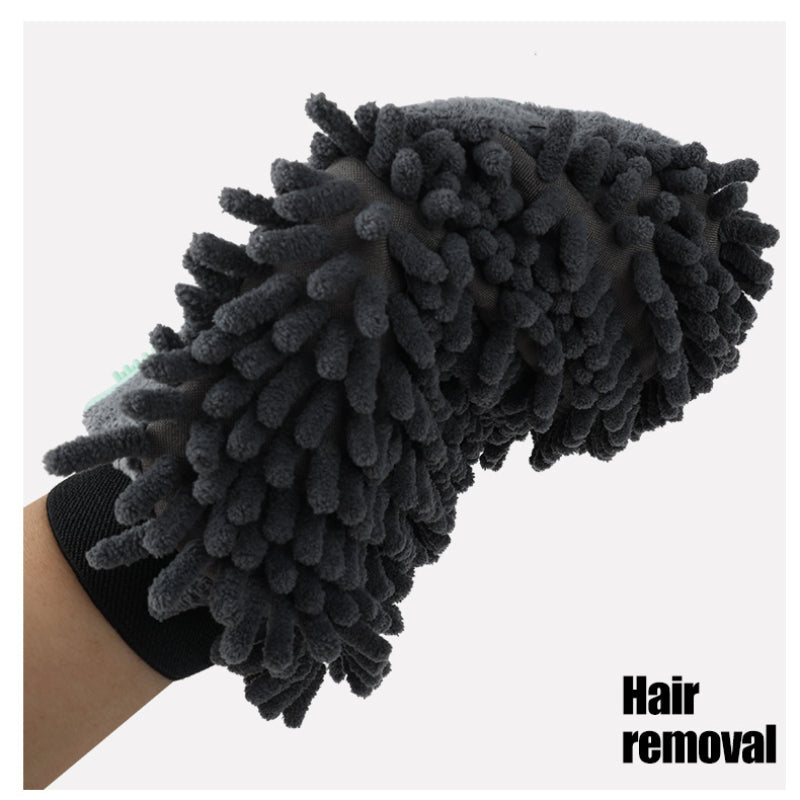 2-in-1 Pet Grooming Brush and Massage Glove