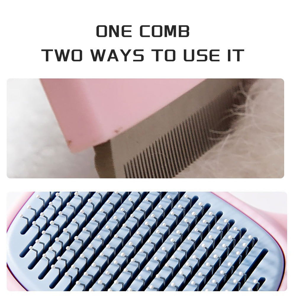 Pet Grooming Brush for Deshedding, Dematting, and Reducing Shedding