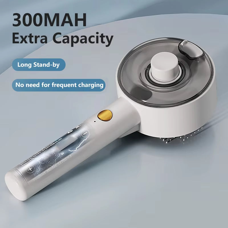 3-In-1 Electric Pet Steam Brush For Grooming And Massage