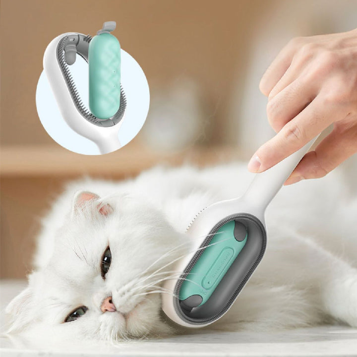 Pet Dematting Grooming Brush for Hair Removal