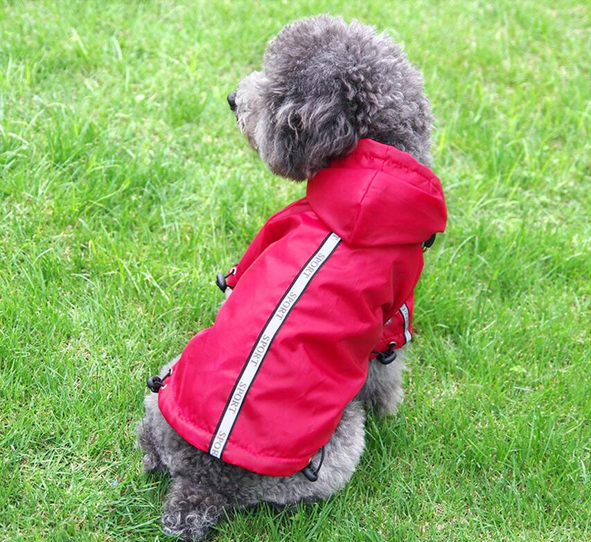 Waterproof Hooded Warm Pet Raincoat