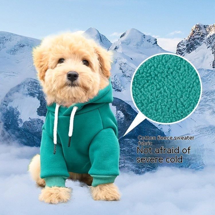Simple Fashion Pet Hooded Sweater For Comfortable Wear